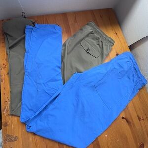 Forever 21 cargo pants bundle size large olive and blue